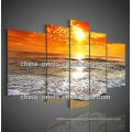 HD Wall Art Sunset Seaside Photos Canvas Painting panels